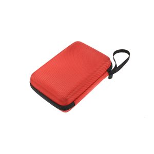 eva收纳包红色PU多功能收纳包移动硬盘包充电宝移动电源eva包装盒